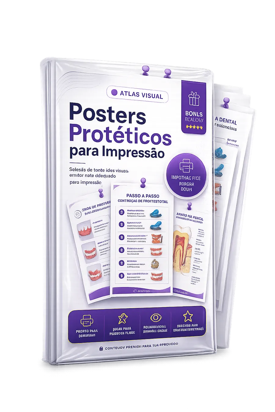 Posters Protéticos para Impressão