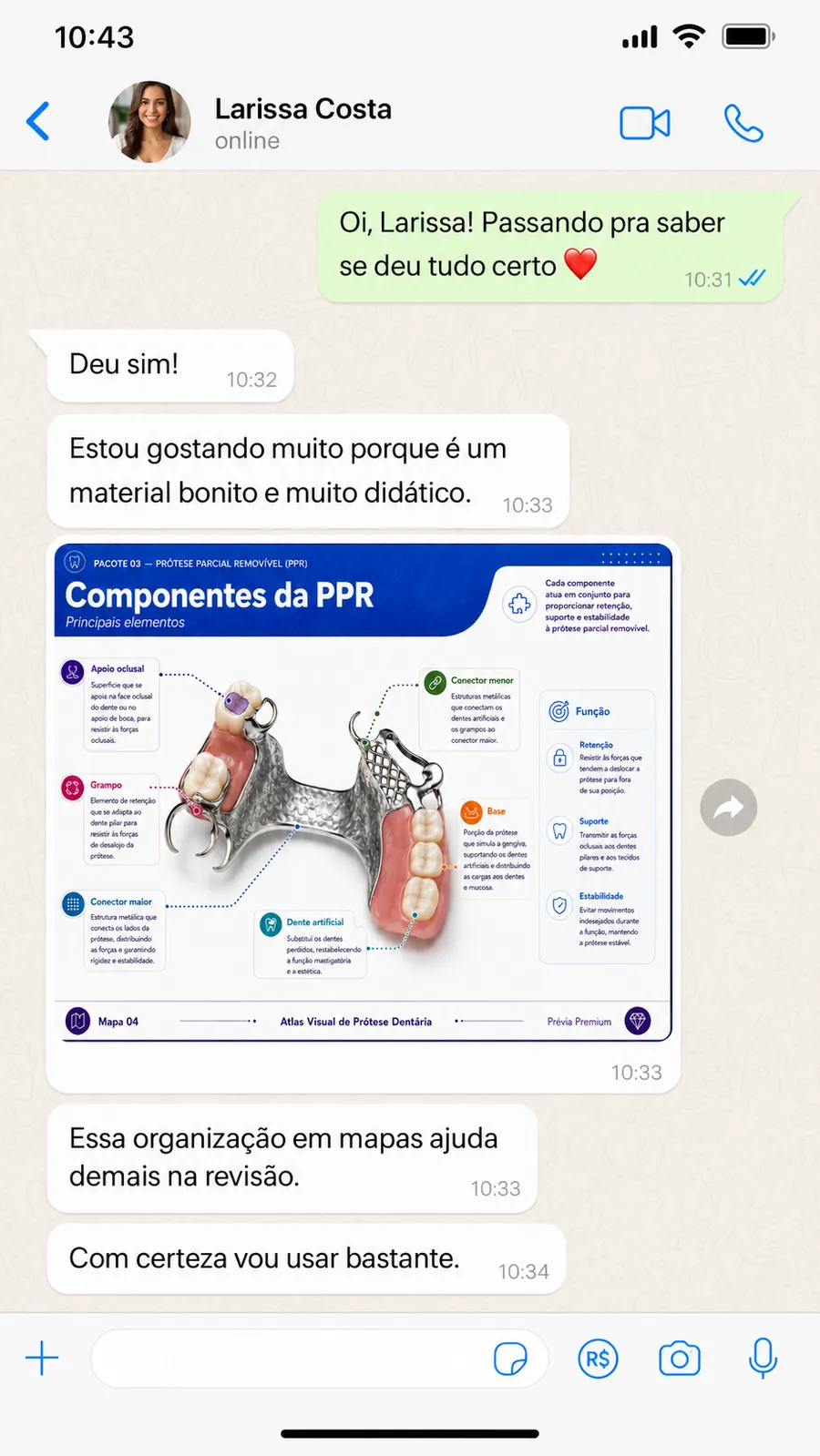 Depoimento 10 de estudante do Atlas Visual